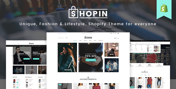 Shopin - Mutilpurpose eCommerce PSD Template