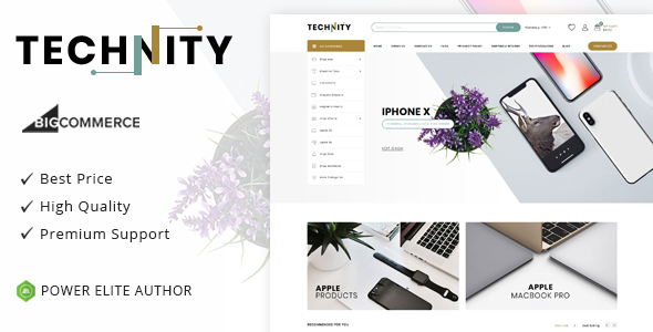Technity - Multipurpose Stencil BigCommerce Theme