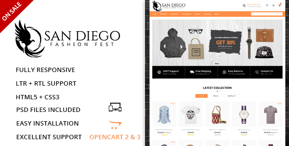Fashion Fest - OpenCart Responsive Theme