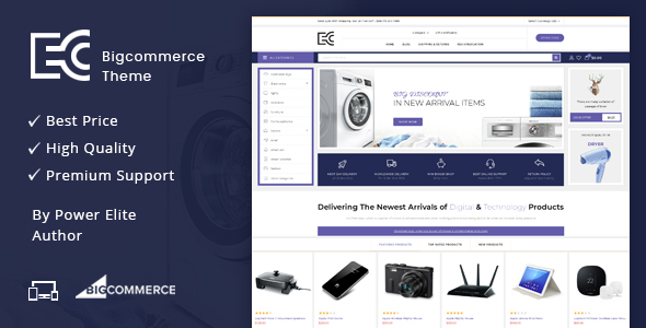 eCode - Multipurpose Stencil BigCommerce Theme