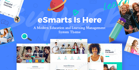 eSmarts - Education & LMS WordPress Theme