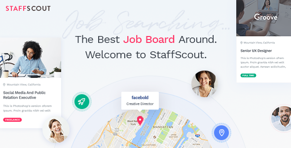 StaffScout - Job Board and Employment WordPress Theme