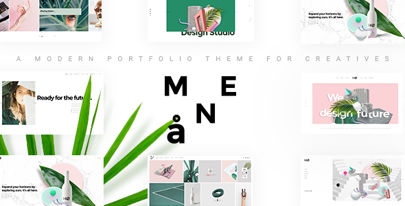 Måne - Creative Portfolio WordPress Theme