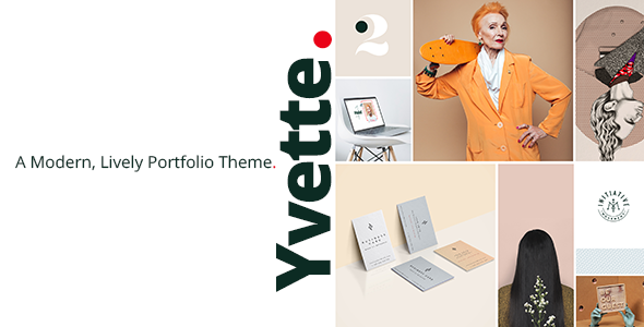 Yvette - Portfolio WordPress Theme for Creatives