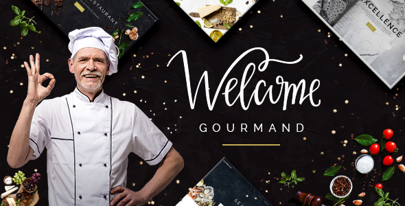 Gourmand - Restaurant, Bistro & Chef WordPress Theme