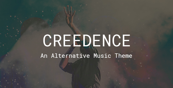 Creedence - Music Band, Singer & Producer WordPress Theme