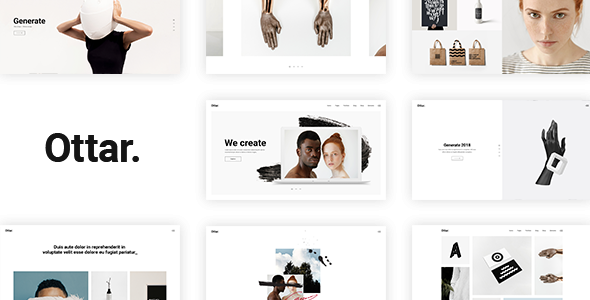Ottar - Contemporary Portfolio WordPress Theme