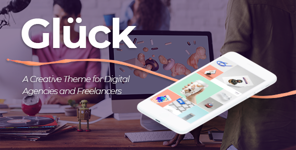 Glück - Digital Agency WordPress Theme