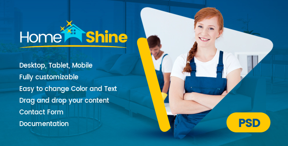 HomeShine - Multi Purpose PSD Template