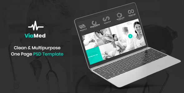 Viamed - Medical PSD Templates