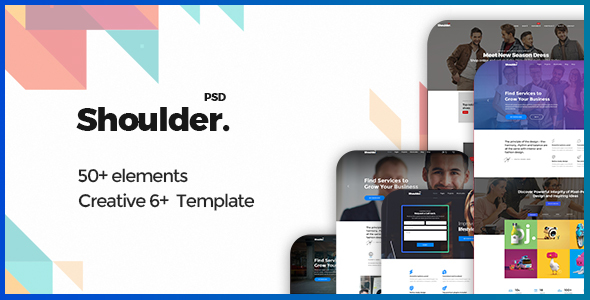 Shoulder - Multi-Purpose Consulting - Business, Finance PSD Template
