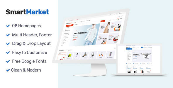 SmartMarket - Multipurpose Shopify Theme