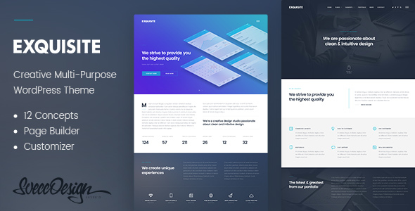 Exquisite - Creative Multi-Purpose WordPress Theme
