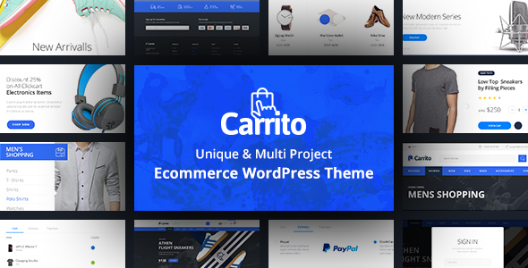 Product preview supplied for Carrito - WooCommerce WordPress Theme