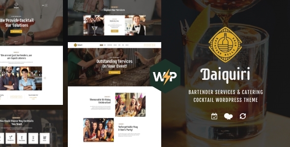 Daiquiri | Bartender, Catering & Cocktail Bar WordPress Theme