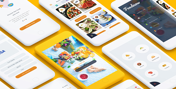 Foodnow - Sketch Food App product preview