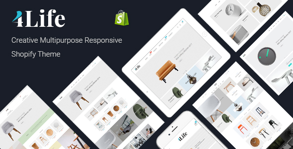 JMS 4Life - Creative Multipurpose Responsive Shopify Theme