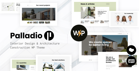 Palladio | Decorator & Furniture Arranging WordPress Theme product preview