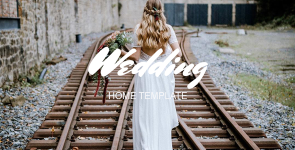 Wedding Home  - eCommerce PSD Template product preview