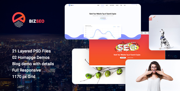 BIZSEO - Creative SEO PSD Template
