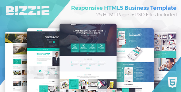 Bizzie - Responsive Business HTML5 Template