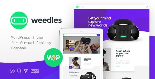 Weedles | Virtual Reality Store & VR Room WordPress Theme