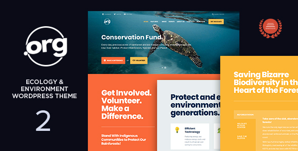 DotOrg - Environmental & Ecology WordPress Theme listing image