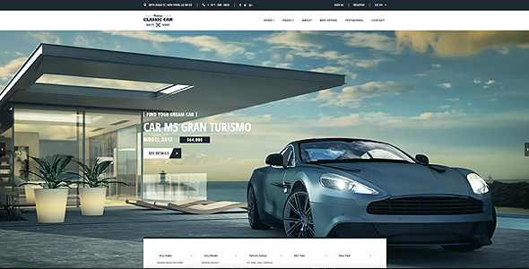 Car Finder, Auto Dealer Bootstrap Template