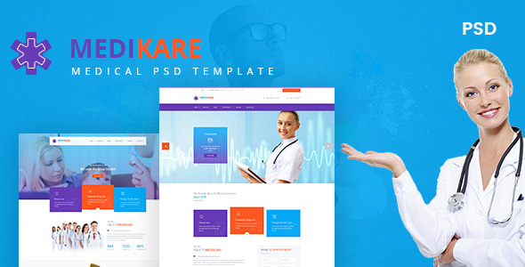 Medikare- Health & Medical PSD Template