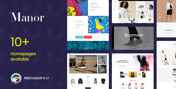 Manor Fashion Prestashop 1.7.7.x Theme