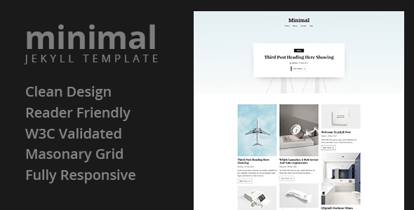 Minimal - Responsive Jekyll Theme