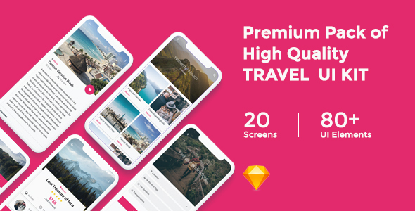 Travelion - Travel & Vacation UI KIT