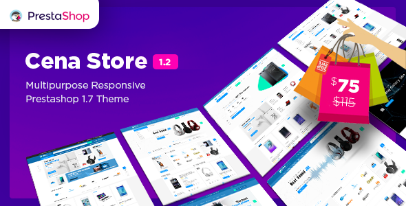 Preview image for Cena Store - Multipurpose Responsive Prestashop 1.7 Theme 10+ Homepages Mobile Layout Included