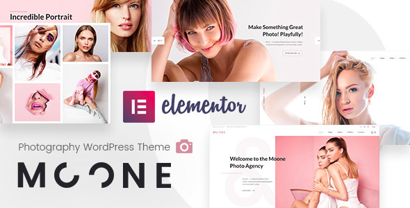 Preview image for Moone - Photography Agency WordPress Theme