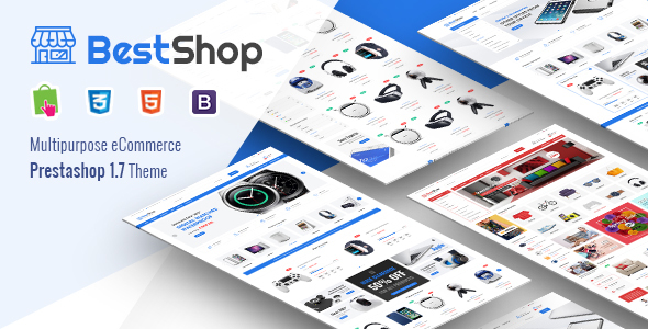 BestShop - Responsive PrestaShop 1.7 Digital/Furniture Store Theme
