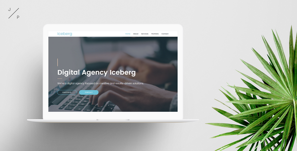 Iceberg - Digital Agency Muse Template