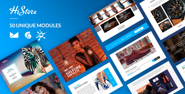 HiStore Email-Template + Online Builder