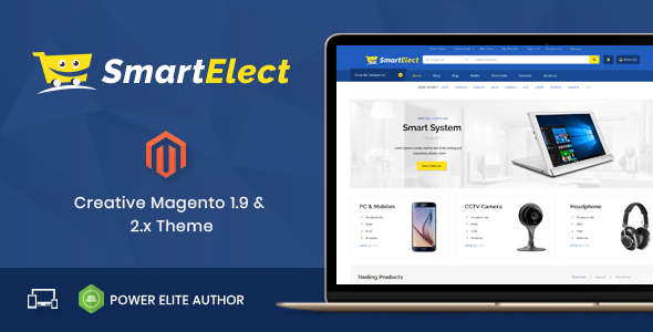 SmartElect - Responsive Magento 1 & 2 Theme
