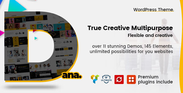 Dana - Corporate Business Multi-Purpose WordPress Themes product preview
