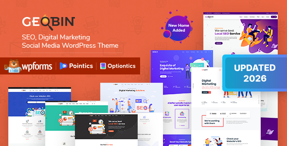 GeoBin | SaaS & Tech Startup WordPress Theme