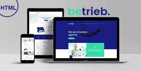 Betrieb - Responsive Business Agency HTML5 Template