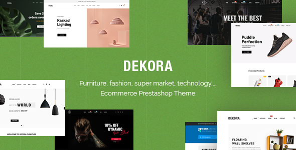 Dekora - Multipurpose Responsive Prestashop 1.7.7.x Theme