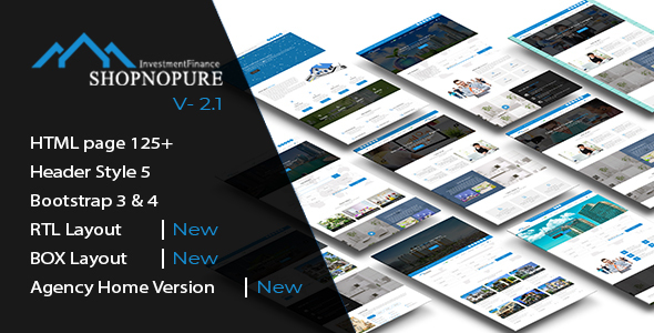Shopnopuri - Multipurpose HTML5 Template