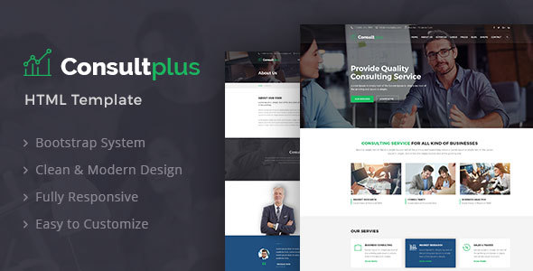 Consultplus - Business Consulting HTML Template listing image
