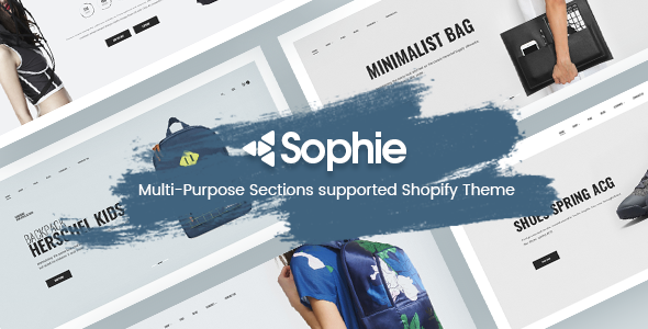 Sophie -  Responsive Clothing, Shoes, Watches, Furniture, Fashion, Electronics, Bags  Shopify Theme