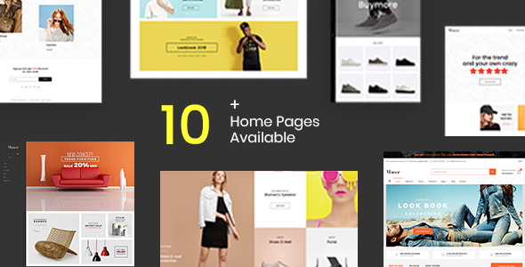 Shopify - Manor Clean, Minimal , Drag & Drop listing image