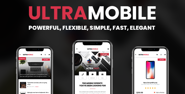 Product preview supplied for Ultra Mobile
