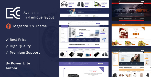 eCode - Responsive Magento 2 Theme