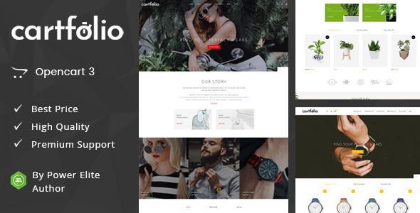 Cartfolio - Multipurpose OpenCart 3 Theme