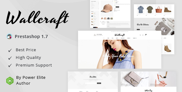 Wallcraft - Responsive Prestashop 1.7 Theme